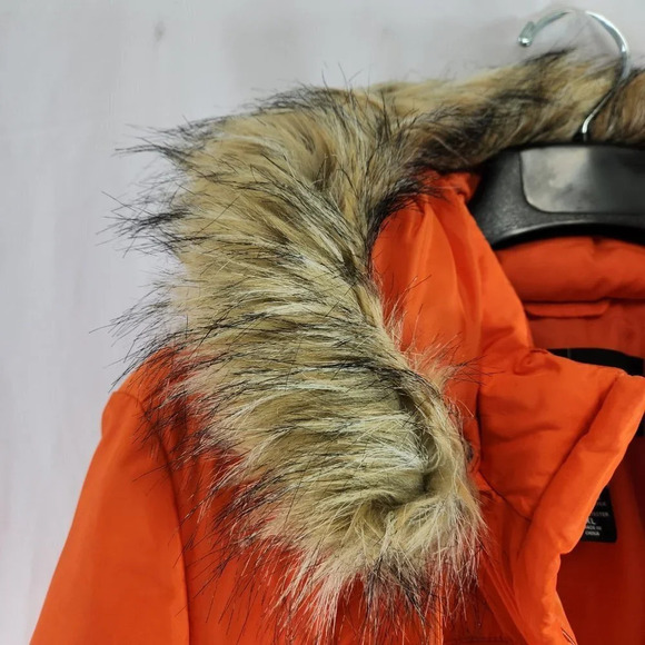 Moda International Down Coat Womens XL  Orange - Picture 6 of 13